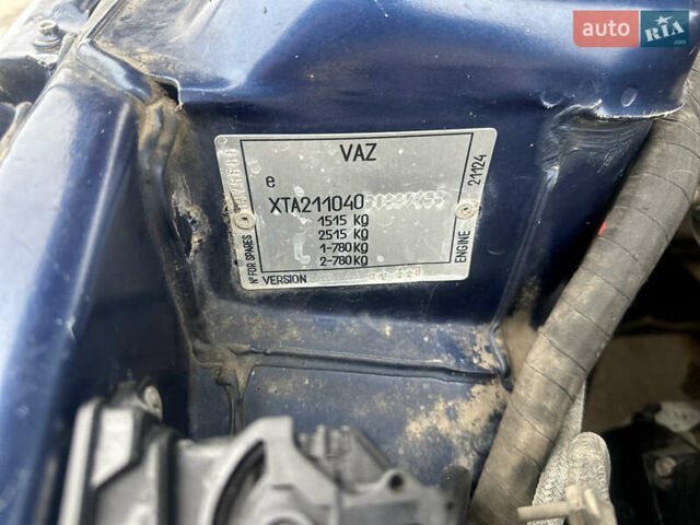 Синий ВАЗ 2110, объемом двигателя 1.6 л и пробегом 275 тыс. км за 1499 $, фото 20 на Automoto.ua