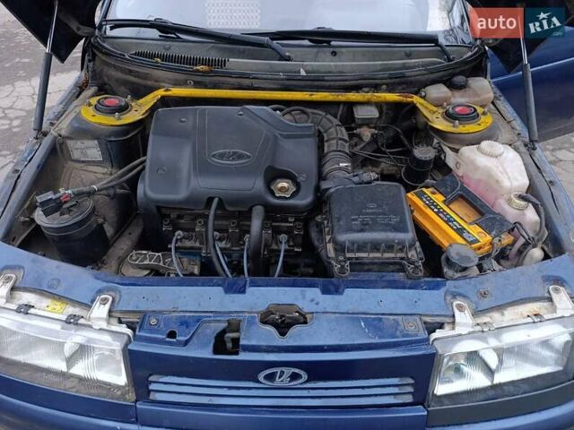 Синий ВАЗ 2110, объемом двигателя 1.6 л и пробегом 209 тыс. км за 1600 $, фото 6 на Automoto.ua