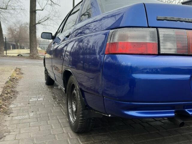 Синий ВАЗ 2110, объемом двигателя 1.6 л и пробегом 219 тыс. км за 1500 $, фото 3 на Automoto.ua