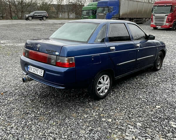 Синий ВАЗ 2110, объемом двигателя 1.6 л и пробегом 250 тыс. км за 1450 $, фото 4 на Automoto.ua