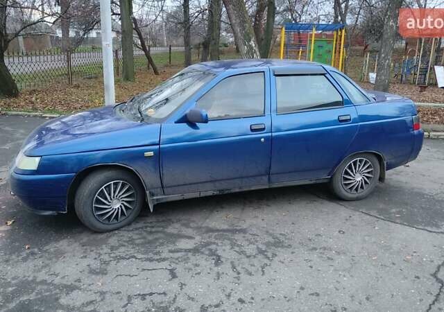Синий ВАЗ 2110, объемом двигателя 1.6 л и пробегом 87 тыс. км за 2350 $, фото 1 на Automoto.ua