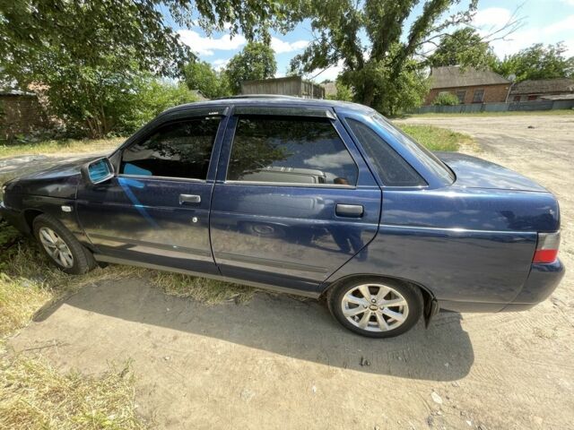 Синий ВАЗ 2110, объемом двигателя 1.6 л и пробегом 78 тыс. км за 1250 $, фото 4 на Automoto.ua