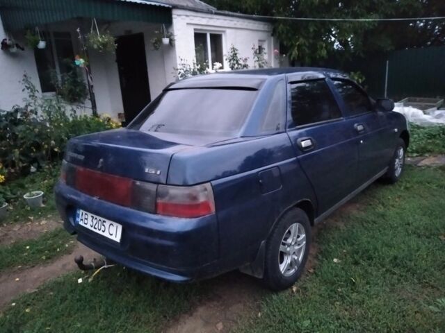 Синий ВАЗ 2110, объемом двигателя 1.6 л и пробегом 288 тыс. км за 1550 $, фото 1 на Automoto.ua