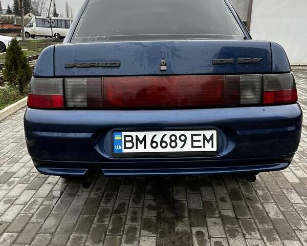 Синий ВАЗ 2110, объемом двигателя 1.6 л и пробегом 200 тыс. км за 2300 $, фото 5 на Automoto.ua