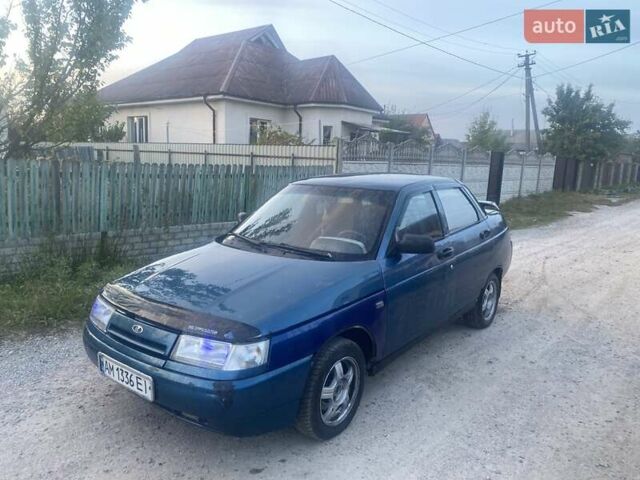 Синий ВАЗ 2110, объемом двигателя 1.6 л и пробегом 200 тыс. км за 950 $, фото 3 на Automoto.ua