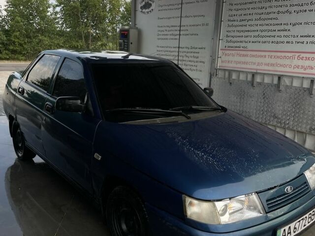 Синий ВАЗ 2110, объемом двигателя 1.6 л и пробегом 200 тыс. км за 1317 $, фото 1 на Automoto.ua