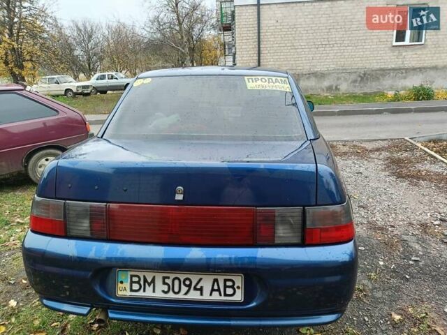 Синій ВАЗ 2110, об'ємом двигуна 1.6 л та пробігом 230 тис. км за 2400 $, фото 4 на Automoto.ua