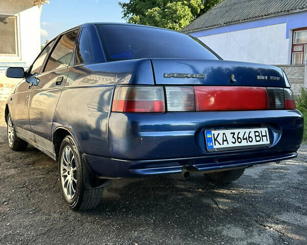 Синий ВАЗ 2110, объемом двигателя 1.6 л и пробегом 238 тыс. км за 1500 $, фото 5 на Automoto.ua