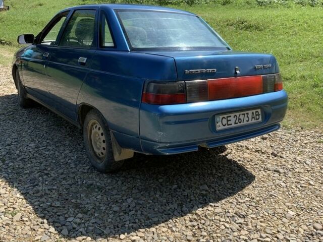 Синий ВАЗ 2110, объемом двигателя 1.6 л и пробегом 124 тыс. км за 1500 $, фото 2 на Automoto.ua