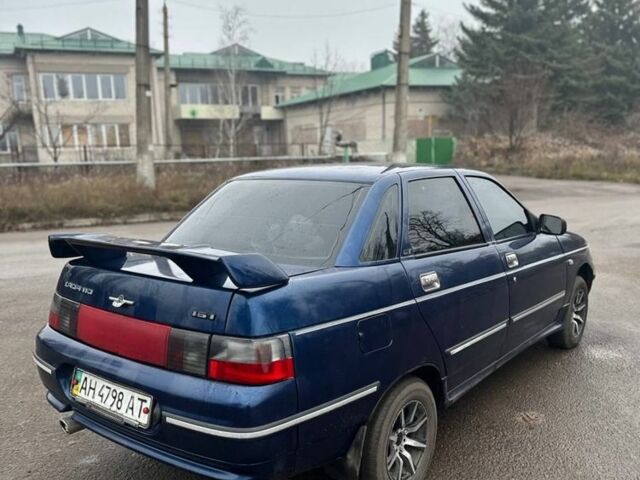 Синий ВАЗ 2110, объемом двигателя 1.6 л и пробегом 101 тыс. км за 1600 $, фото 1 на Automoto.ua