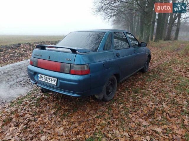 Синий ВАЗ 2110, объемом двигателя 1.6 л и пробегом 199 тыс. км за 950 $, фото 4 на Automoto.ua