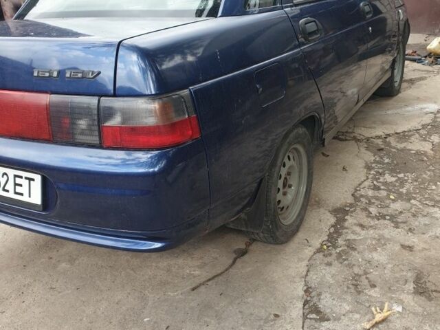 Синий ВАЗ 2110, объемом двигателя 1.6 л и пробегом 200 тыс. км за 1450 $, фото 5 на Automoto.ua