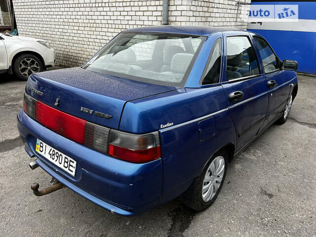 Синий ВАЗ 2110, объемом двигателя 1.6 л и пробегом 220 тыс. км за 2400 $, фото 5 на Automoto.ua