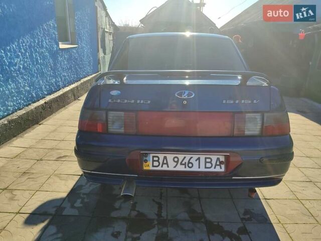 Синий ВАЗ 2110, объемом двигателя 1.6 л и пробегом 133 тыс. км за 3000 $, фото 3 на Automoto.ua