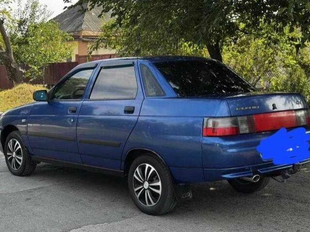 Синий ВАЗ 2110, объемом двигателя 1.5 л и пробегом 232 тыс. км за 1209 $, фото 1 на Automoto.ua