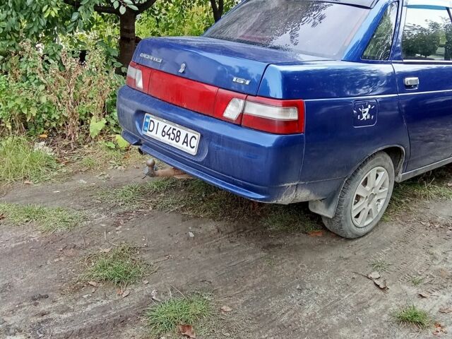 Синий ВАЗ 2110, объемом двигателя 1.6 л и пробегом 280 тыс. км за 1800 $, фото 1 на Automoto.ua