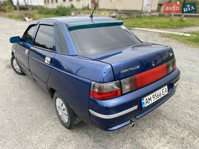 Синий ВАЗ 2110, объемом двигателя 1.6 л и пробегом 327 тыс. км за 1650 $, фото 22 на Automoto.ua