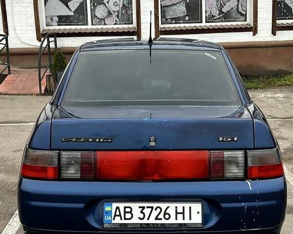 Синій ВАЗ 2110, об'ємом двигуна 1.6 л та пробігом 285 тис. км за 1700 $, фото 1 на Automoto.ua
