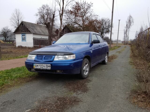 Синій ВАЗ 2110, об'ємом двигуна 1.6 л та пробігом 89 тис. км за 1000 $, фото 3 на Automoto.ua