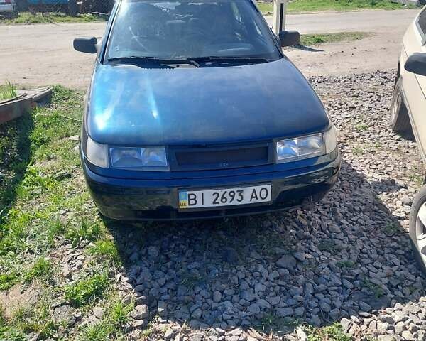 Синий ВАЗ 2110, объемом двигателя 1.6 л и пробегом 220 тыс. км за 2100 $, фото 3 на Automoto.ua