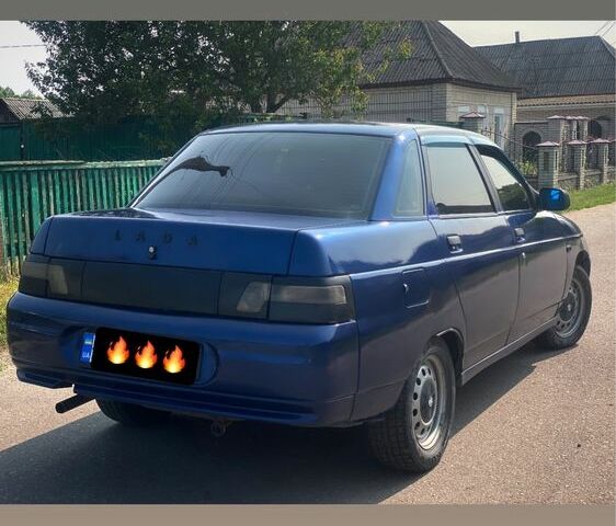 Синий ВАЗ 2110, объемом двигателя 1.6 л и пробегом 150 тыс. км за 1750 $, фото 5 на Automoto.ua