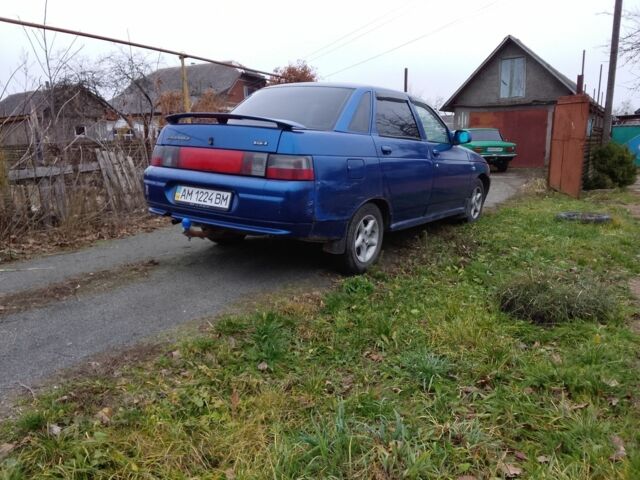 Синій ВАЗ 2110, об'ємом двигуна 1.6 л та пробігом 89 тис. км за 1000 $, фото 1 на Automoto.ua