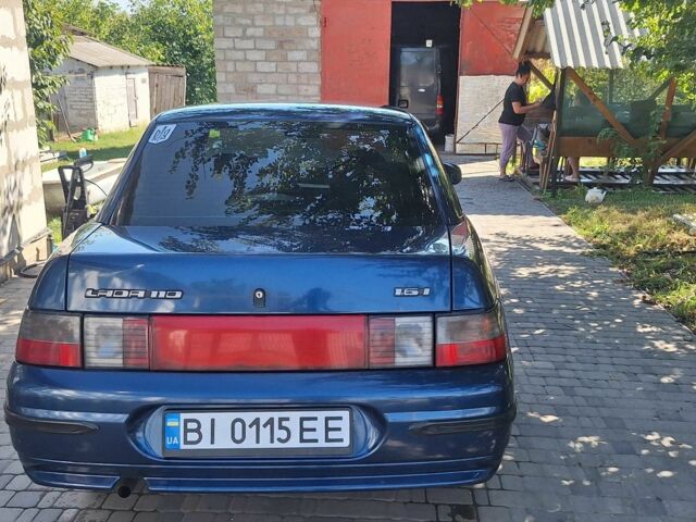 Синий ВАЗ 2110, объемом двигателя 1.6 л и пробегом 230 тыс. км за 2000 $, фото 7 на Automoto.ua