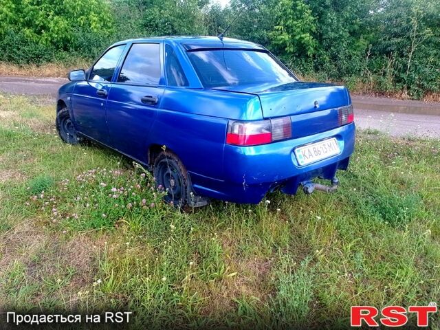 Синій ВАЗ 2110, об'ємом двигуна 1.6 л та пробігом 250 тис. км за 1600 $, фото 4 на Automoto.ua