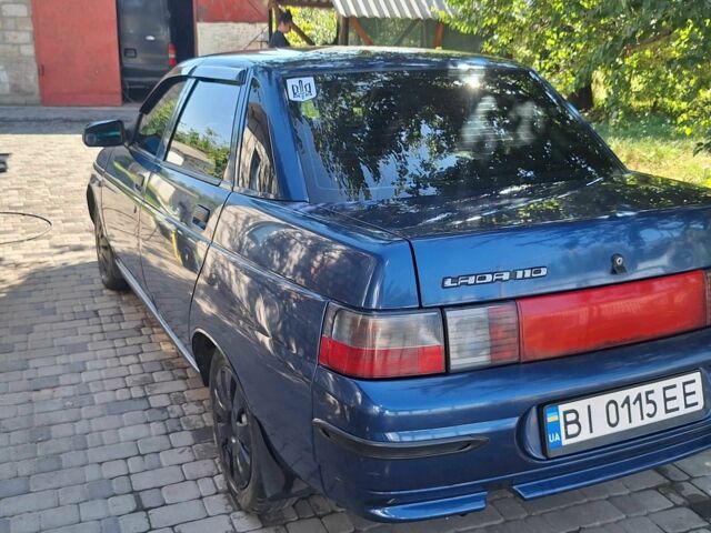 Синий ВАЗ 2110, объемом двигателя 1.6 л и пробегом 230 тыс. км за 2000 $, фото 6 на Automoto.ua
