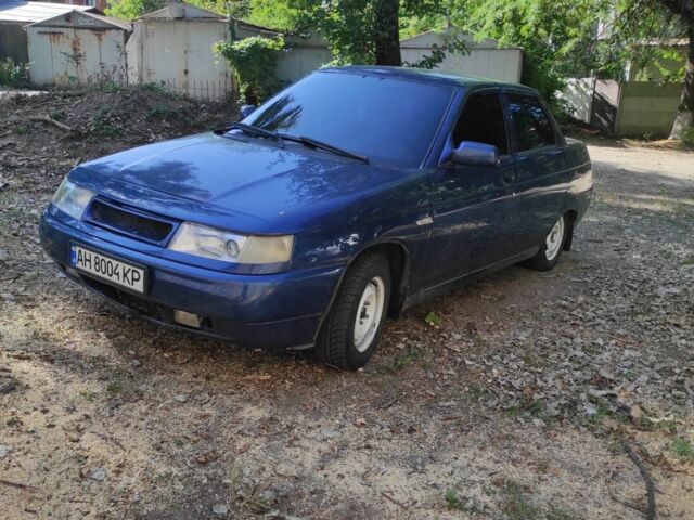 Синий ВАЗ 2110, объемом двигателя 1.6 л и пробегом 150 тыс. км за 971 $, фото 2 на Automoto.ua