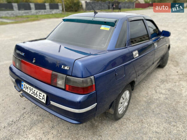 Синий ВАЗ 2110, объемом двигателя 1.6 л и пробегом 327 тыс. км за 1650 $, фото 20 на Automoto.ua