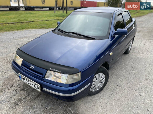 Синий ВАЗ 2110, объемом двигателя 1.6 л и пробегом 327 тыс. км за 1650 $, фото 6 на Automoto.ua