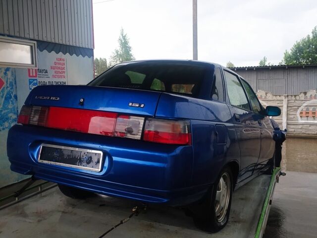 Синий ВАЗ 2110, объемом двигателя 0 л и пробегом 167 тыс. км за 1000 $, фото 2 на Automoto.ua