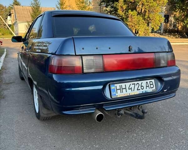 Синий ВАЗ 2110, объемом двигателя 1.6 л и пробегом 269 тыс. км за 2179 $, фото 6 на Automoto.ua