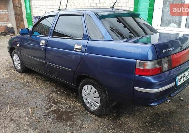 Синий ВАЗ 2110, объемом двигателя 1.6 л и пробегом 321 тыс. км за 1999 $, фото 2 на Automoto.ua