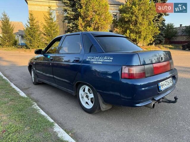 Синий ВАЗ 2110, объемом двигателя 1.6 л и пробегом 269 тыс. км за 2179 $, фото 2 на Automoto.ua
