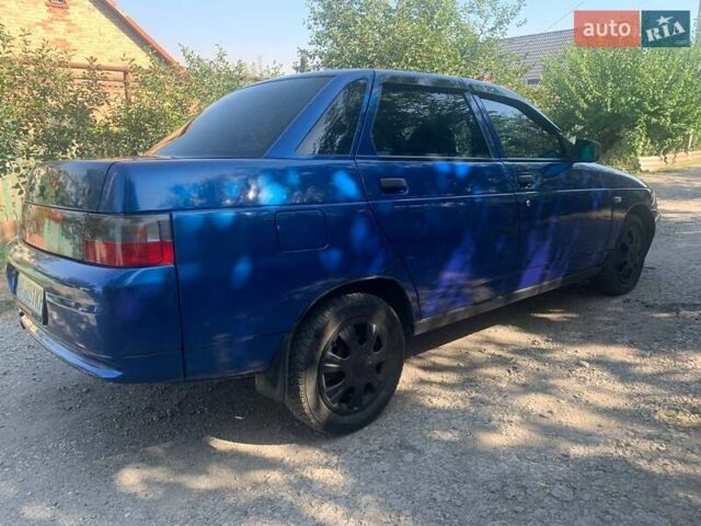 Синий ВАЗ 2110, объемом двигателя 1.6 л и пробегом 253 тыс. км за 1800 $, фото 3 на Automoto.ua