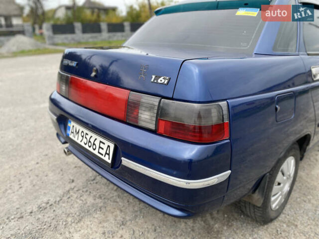 Синий ВАЗ 2110, объемом двигателя 1.6 л и пробегом 327 тыс. км за 1650 $, фото 19 на Automoto.ua