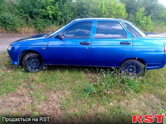 Синій ВАЗ 2110, об'ємом двигуна 1.6 л та пробігом 250 тис. км за 1600 $, фото 7 на Automoto.ua