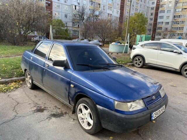 Синий ВАЗ 2110, объемом двигателя 1.6 л и пробегом 3 тыс. км за 1400 $, фото 1 на Automoto.ua
