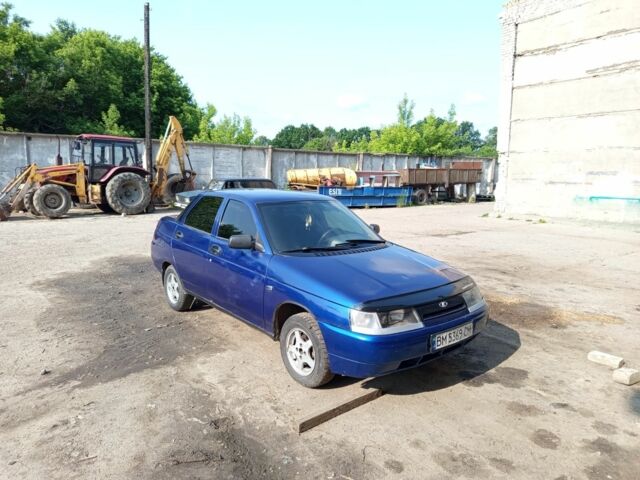 Синий ВАЗ 2110, объемом двигателя 1.6 л и пробегом 243 тыс. км за 1100 $, фото 1 на Automoto.ua