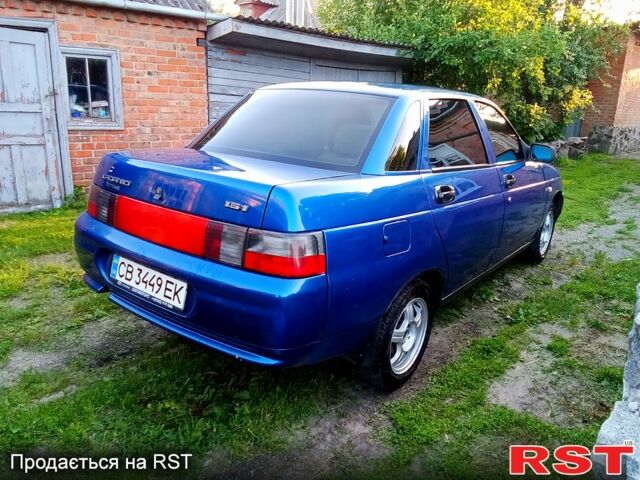 Синий ВАЗ 2110, объемом двигателя 1.6 л и пробегом 165 тыс. км за 2250 $, фото 2 на Automoto.ua