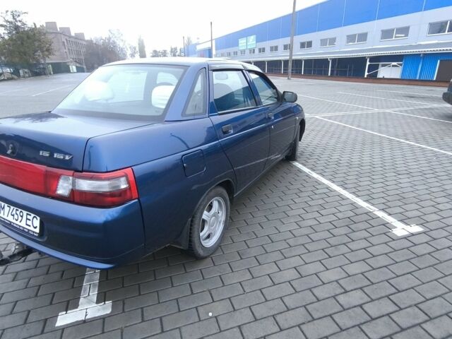 Синий ВАЗ 2110, объемом двигателя 1.6 л и пробегом 128 тыс. км за 3300 $, фото 1 на Automoto.ua