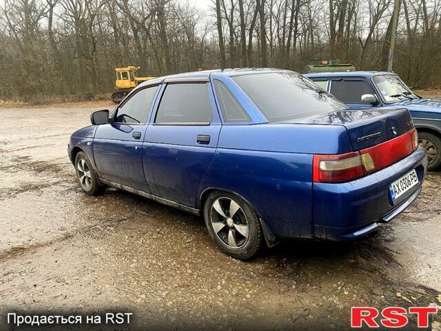 Синий ВАЗ 2110, объемом двигателя 1.6 л и пробегом 230 тыс. км за 1800 $, фото 1 на Automoto.ua