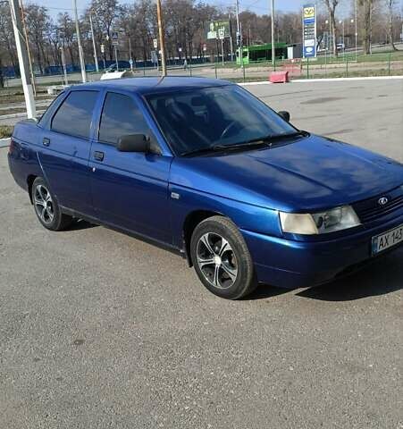 Синий ВАЗ 2110, объемом двигателя 1.6 л и пробегом 244 тыс. км за 3000 $, фото 4 на Automoto.ua
