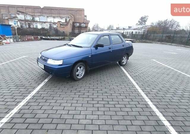 Синій ВАЗ 2110, об'ємом двигуна 1.6 л та пробігом 128 тис. км за 3300 $, фото 12 на Automoto.ua