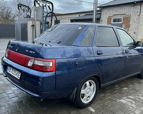 Синий ВАЗ 2110, объемом двигателя 1.6 л и пробегом 122 тыс. км за 2300 $, фото 3 на Automoto.ua