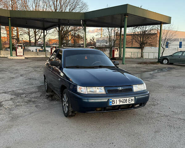 Синій ВАЗ 2110, об'ємом двигуна 1.6 л та пробігом 180 тис. км за 2000 $, фото 1 на Automoto.ua
