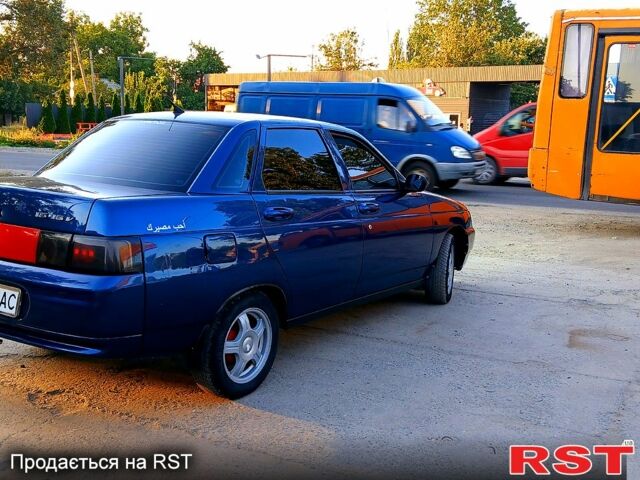 Синий ВАЗ 2110, объемом двигателя 1.6 л и пробегом 128 тыс. км за 2500 $, фото 4 на Automoto.ua
