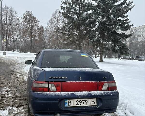 Синий ВАЗ 2110, объемом двигателя 1.6 л и пробегом 151 тыс. км за 2700 $, фото 2 на Automoto.ua